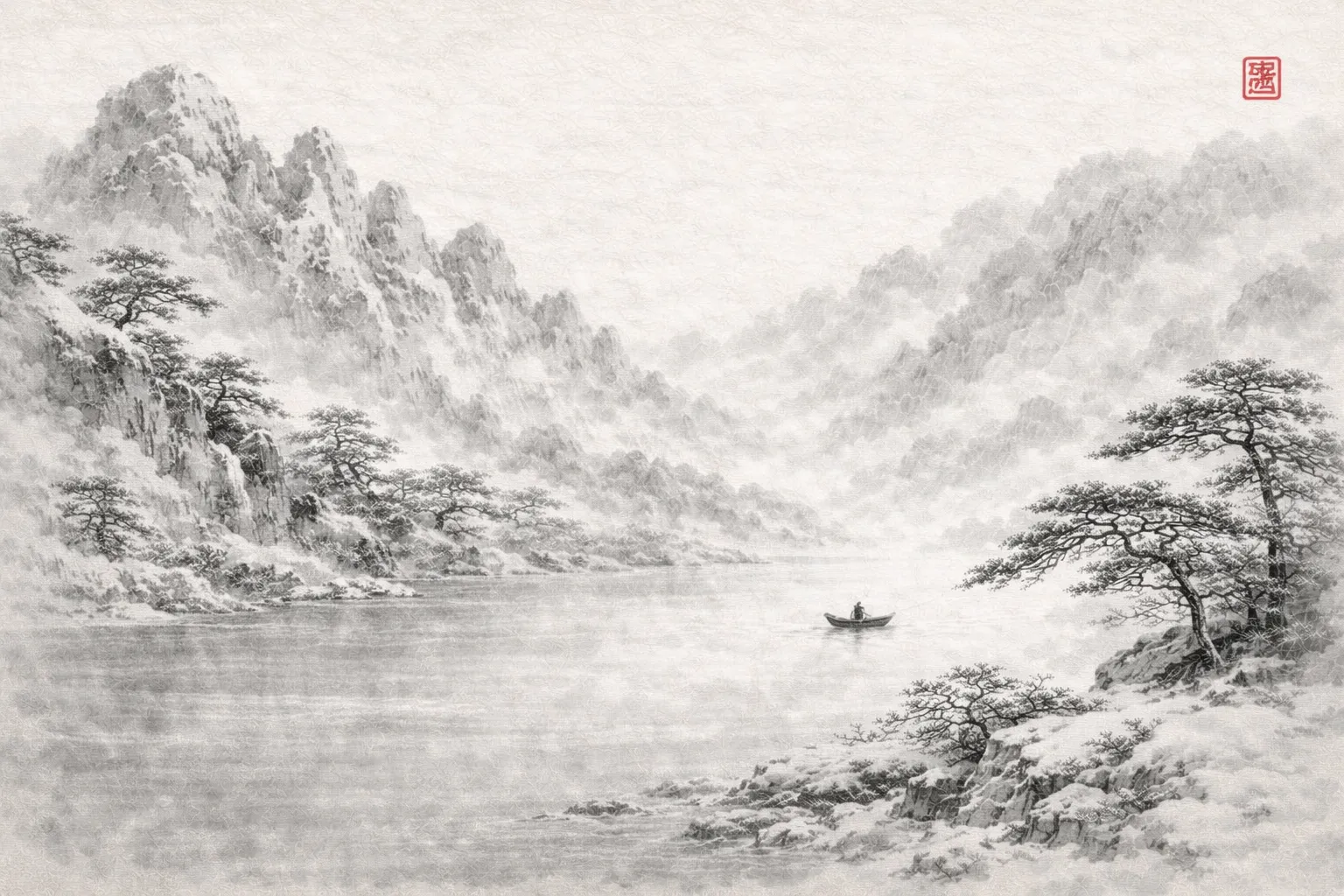 Ink Wash Painting