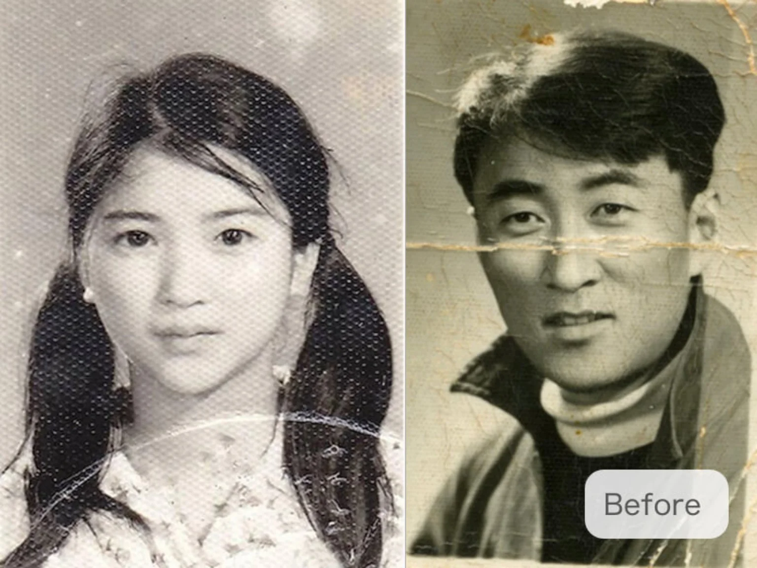 Old Photo Restoration before